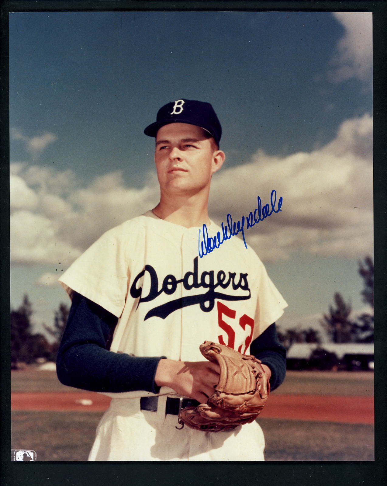 Don Drysdale Signed Autographed 8 x 10 Photo Poster painting Brooklyn Dodgers her 5-27-18