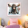Winter Elk-11CT Stamped Cross Stitch 40*40cm/15.75*15.75in tapestrymarket