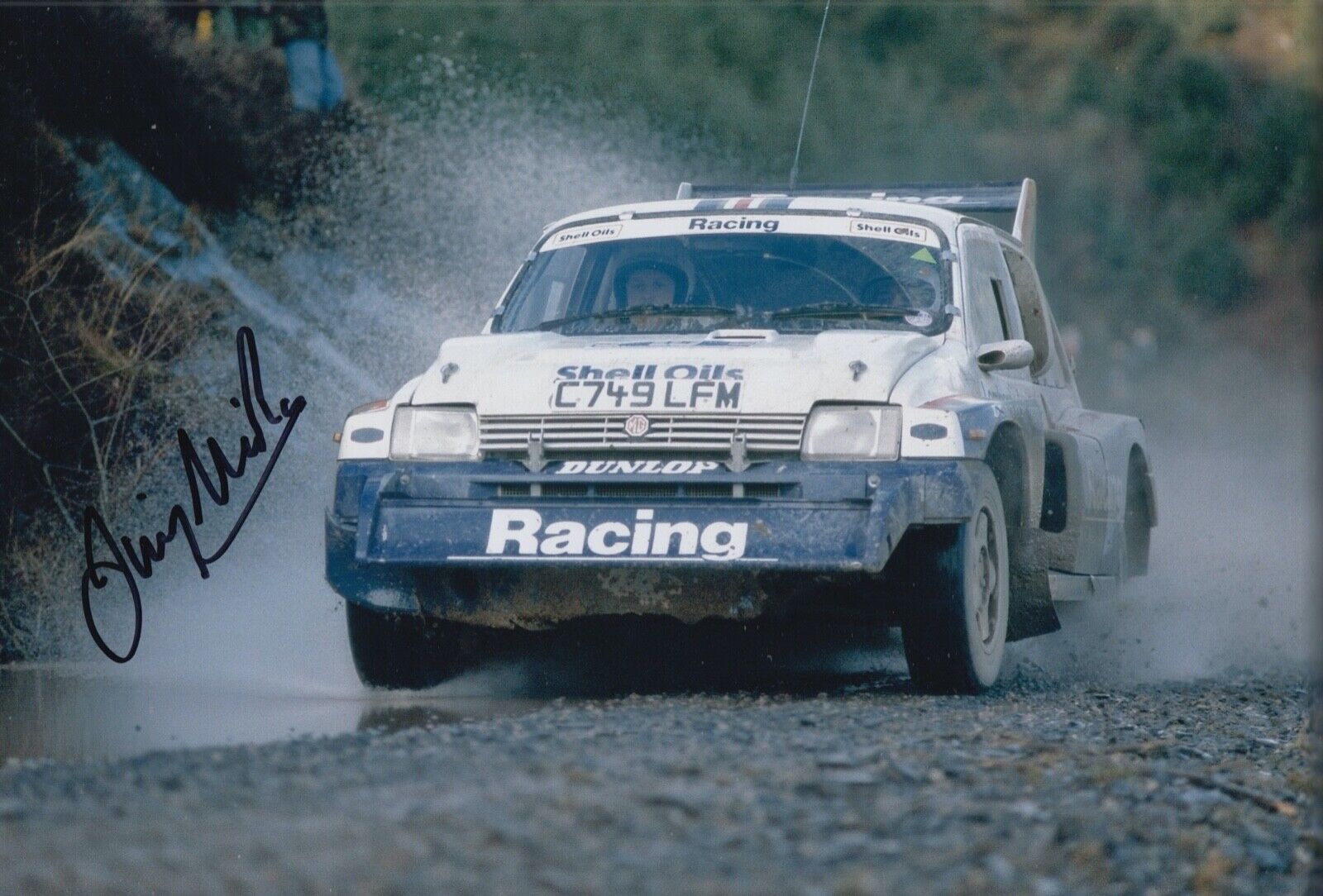 Jimmy McRae Hand Signed 12x8 Photo Poster painting Rally Autograph 7