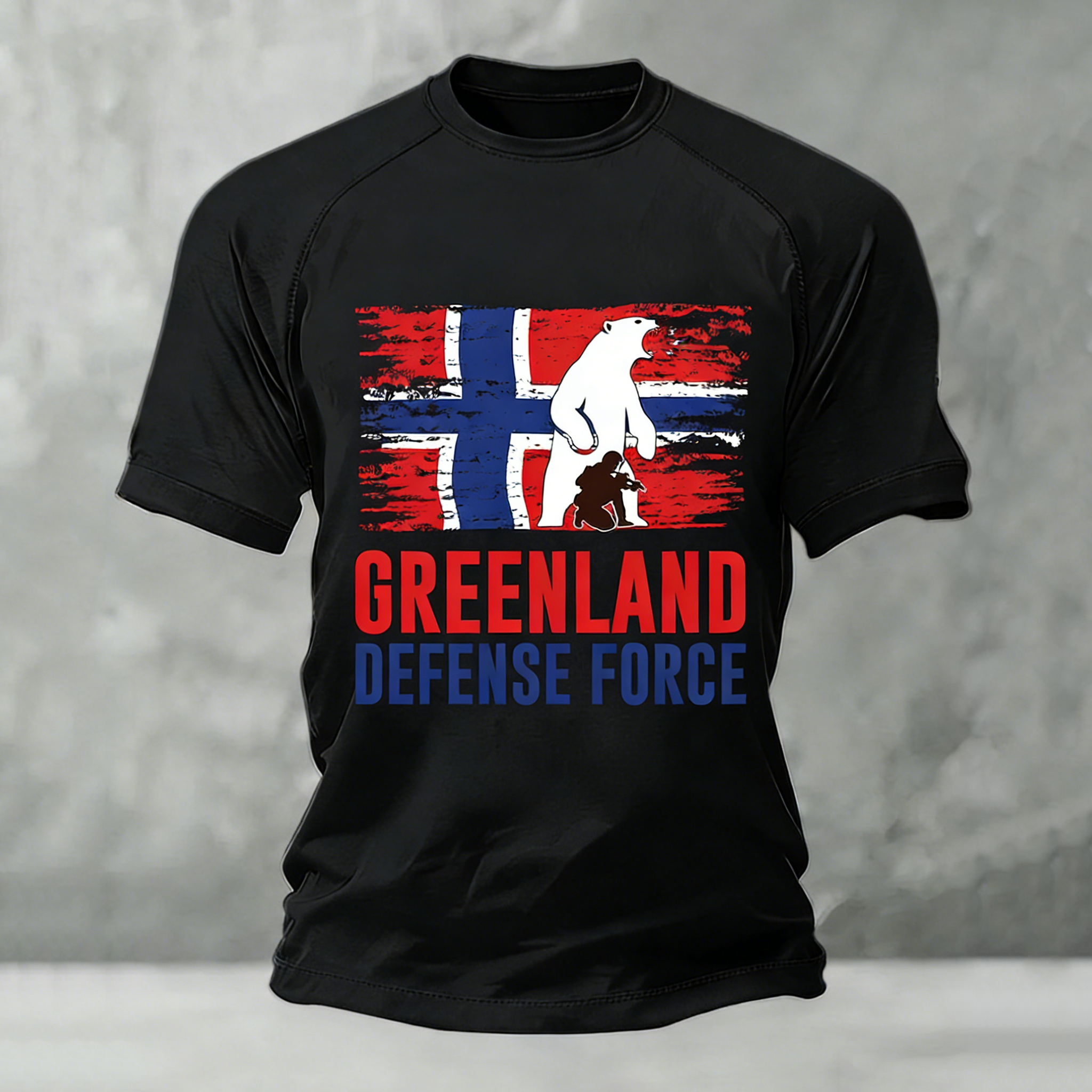 Greenland Men's Casual T-shirt. artswardrobe