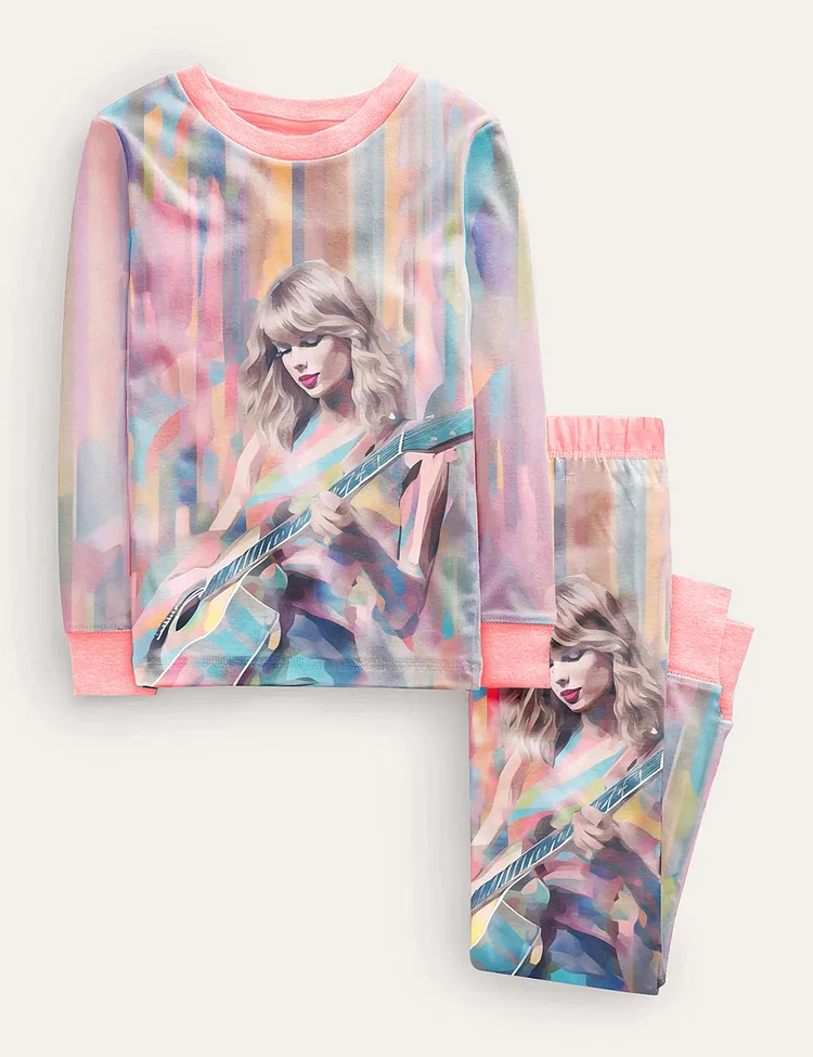Kid's TS Eras Concert Tour Pajama Set