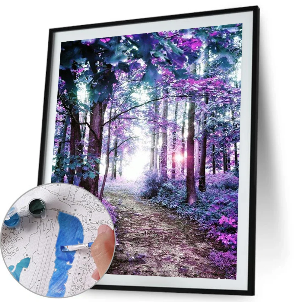 Purple Grove - Paint By Number(40*50cm)