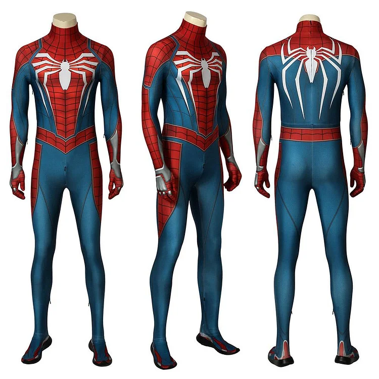SPIDER-MAN PS4 Advanced Suit Spider-man PS4 Game Cosplay Costume