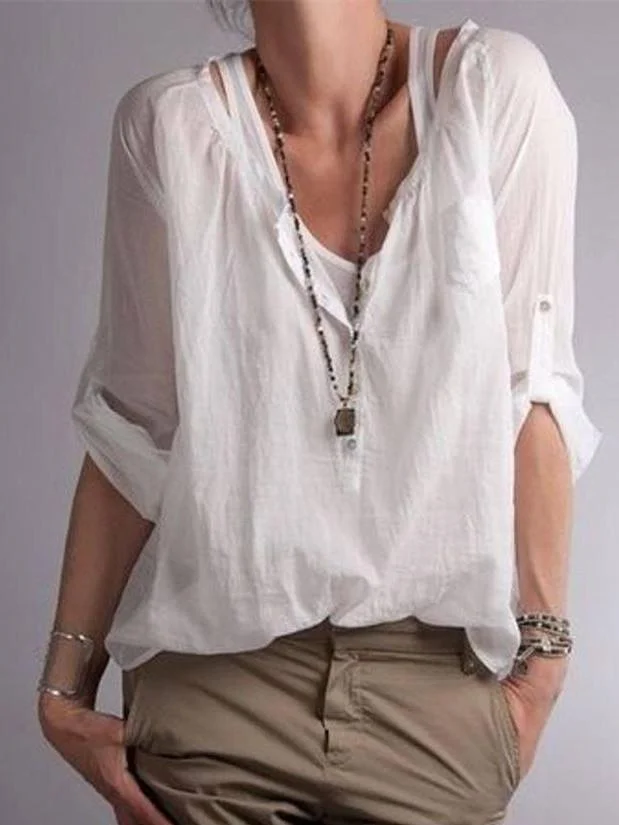 Button Down Holiday Irregular Solid shirt