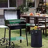 Propane Bottle Gas Tank Sun Cover with Storage Pocket for Trailer Grills Outdoor