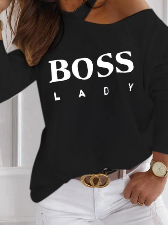 BOSS printed fashion t-shirt women