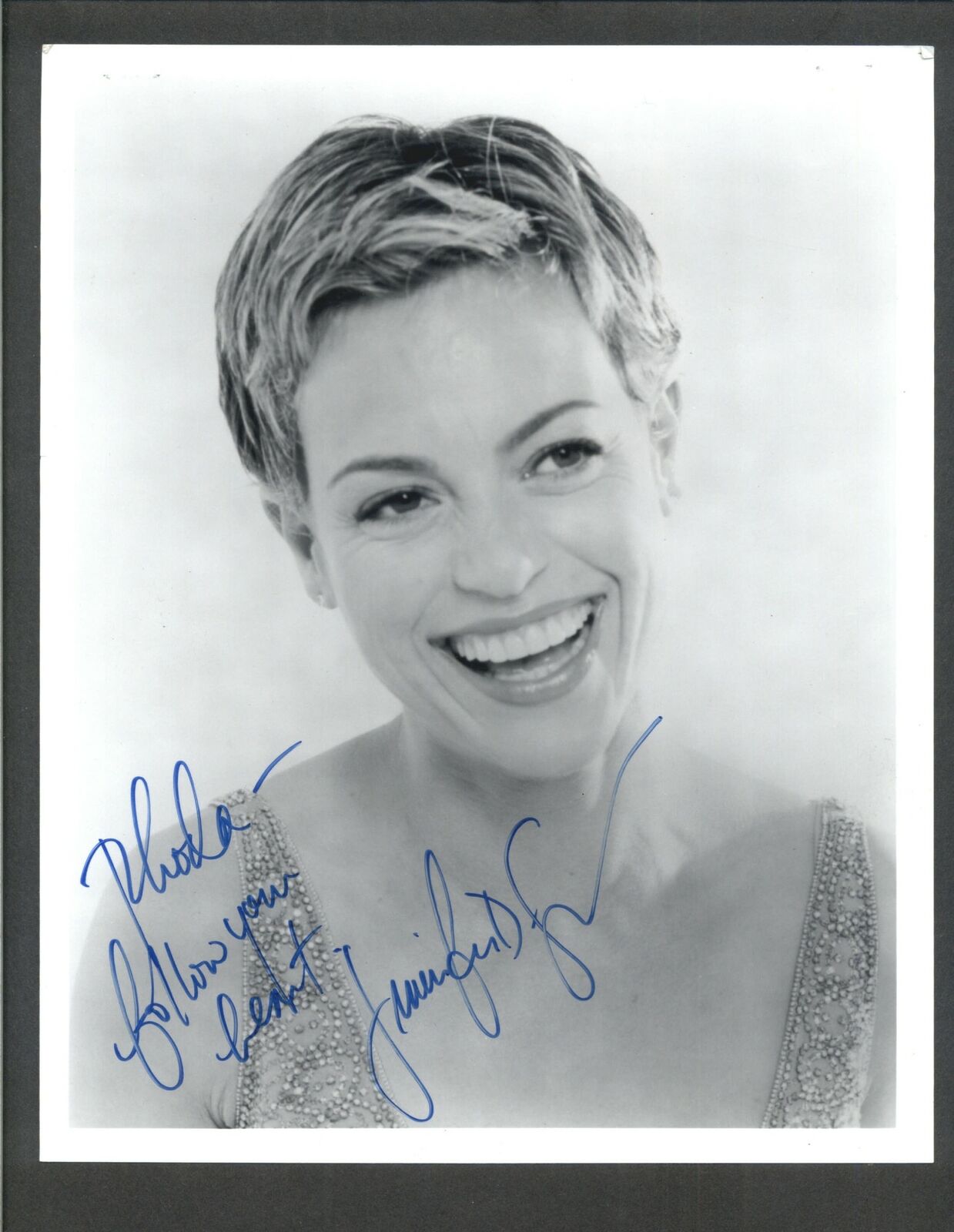 Jennifer Grant - Signed Autograph Headshot Photo Poster painting - Beverly Hills 90210