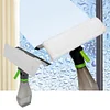 3 in 1 Car Glass Squeegee Spray Glass Wiper Water Squeegee Spray Bottle Cleaning