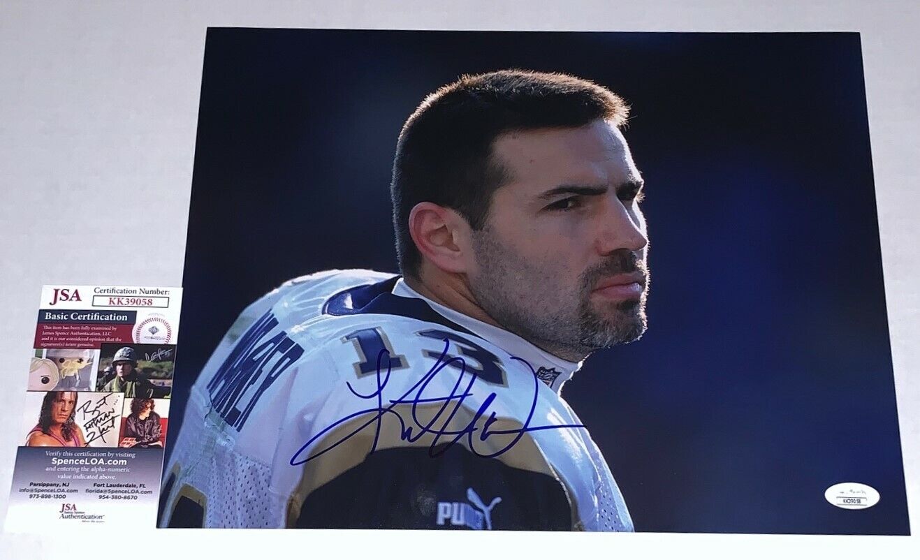 Kurt Warner signed St. Louis Rams 11x14 Photo Poster painting autographed 4 JSA