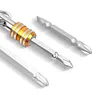 1/4 inch Screwdriver Bits Holder Sleeve Stainless Steel Drill Bits Adapter
