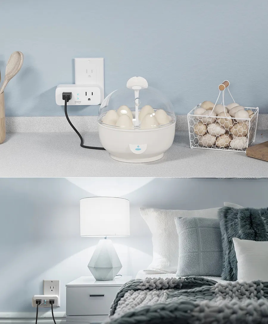 Gosund WiFi Smart Plug – Estensore 6 Prese + 3 USB – Funziona Con Alexa E Google Home