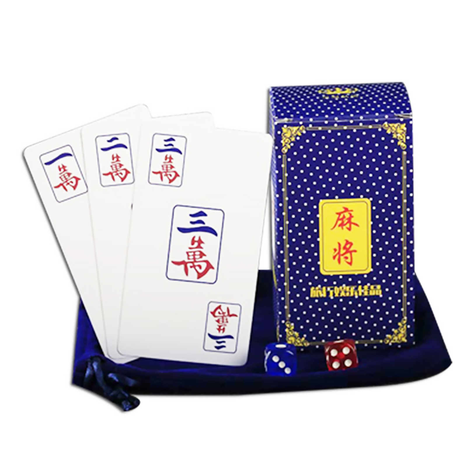 

144 Mahjong Poker Cards Chinese Traditional, Board Game For Lovers Beginner, 501 Original