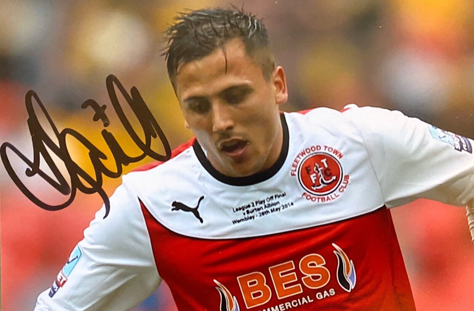 Antoni Sarcevic Genuine Hand Signed 6X4 Photo Poster painting - Fleetwood Town