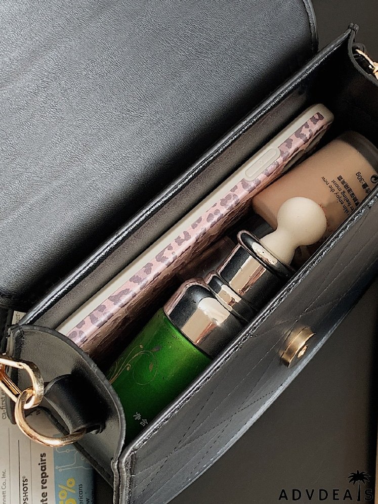 Geometric Embossed Crossbody Bag