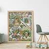 Four Seasons Of Spring-14CT Stamped Cross Stitch 40*51cm/15.75*20.08in tapestrymarket