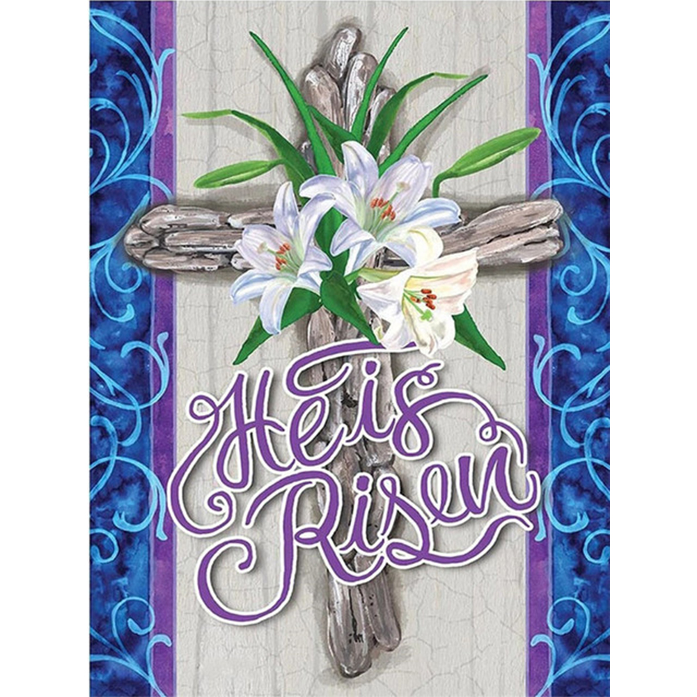 

Cross - Round Drill Diamond Painting - 30*40CM, 501 Original