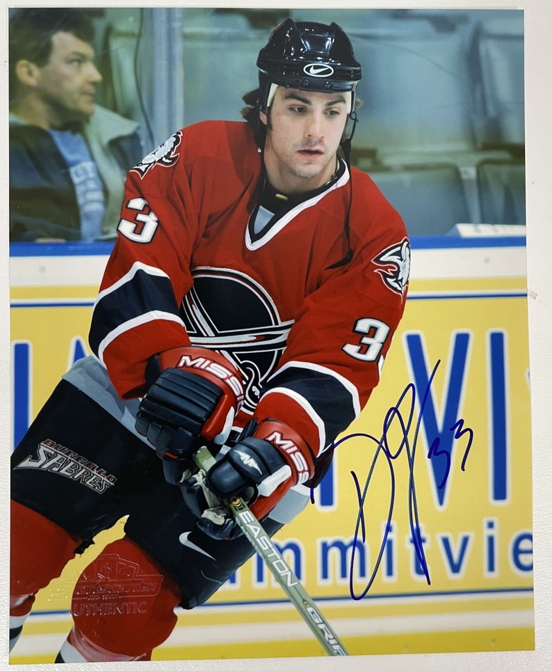 Doug Janik Signed Autographed Glossy 8x10 Photo Poster painting Buffalo Sabres - COA Matching Holograms