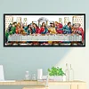 The Last Supper-14CT Stamped Cross Stitch Kit(77*35cm)