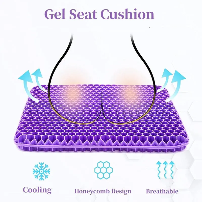✨ Ergonomic Silicone Seat Cushion &ndash; Relief You Can Feel