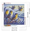 Diamond Painting - Full Round Drill - Bird Lavender(Canvas|40*40cm)