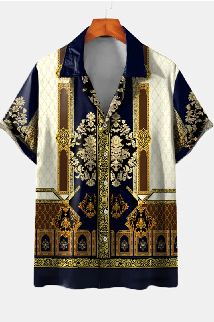 Fashion Baroque Luxury Shirt