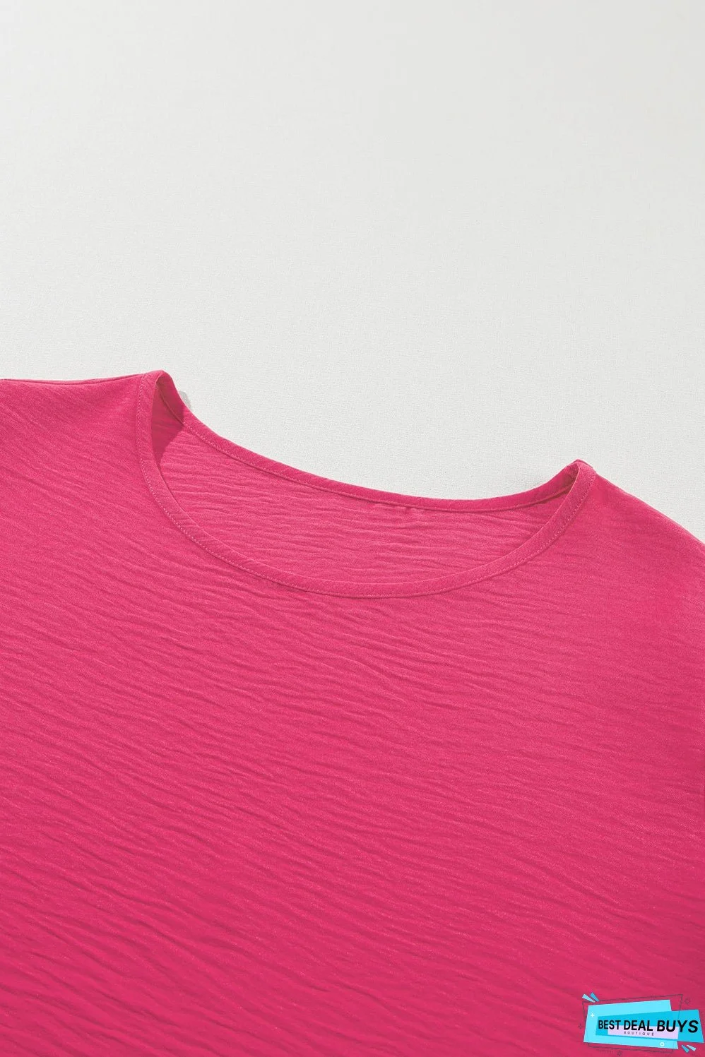 Ruffled Short Sleeve Plus Size Top