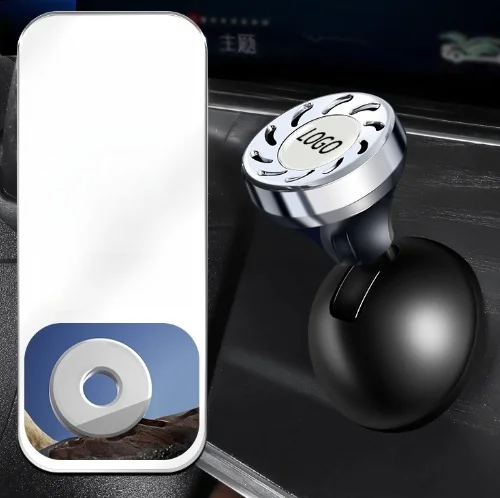 Car metal one-button start lever aromatherapy decorative cover