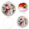 Snowman-Embroidery Kit