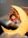 Little Monkey D. Luffy Magnetic Night Lamp with LED - ONE PIECE Official Statue - HAPPY LIFE Studio