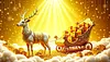 Luxury AB Velvet Diamond Painting Kit - Christmas Reindeer