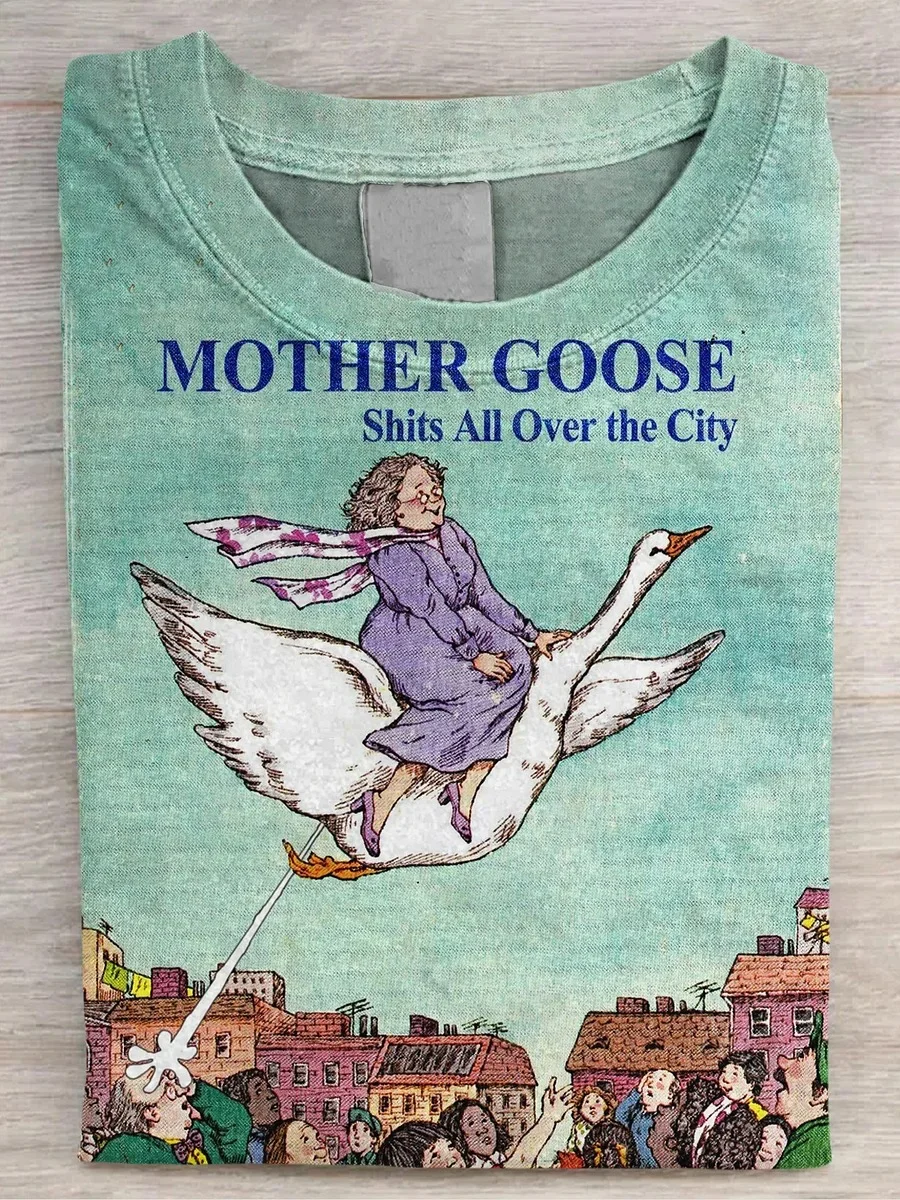 Eagerlys  Mother Goose Art Print T-shirt Eagerlys