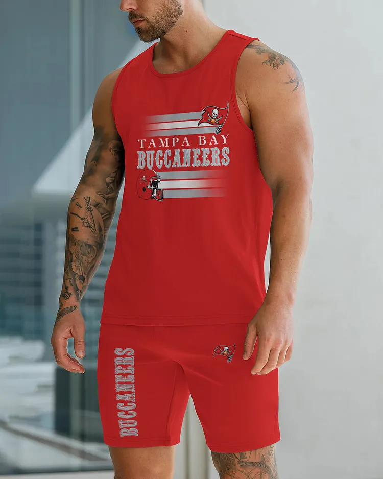Tampa Bay Buccaneers Limited Men's Tank Top And Shorts Set