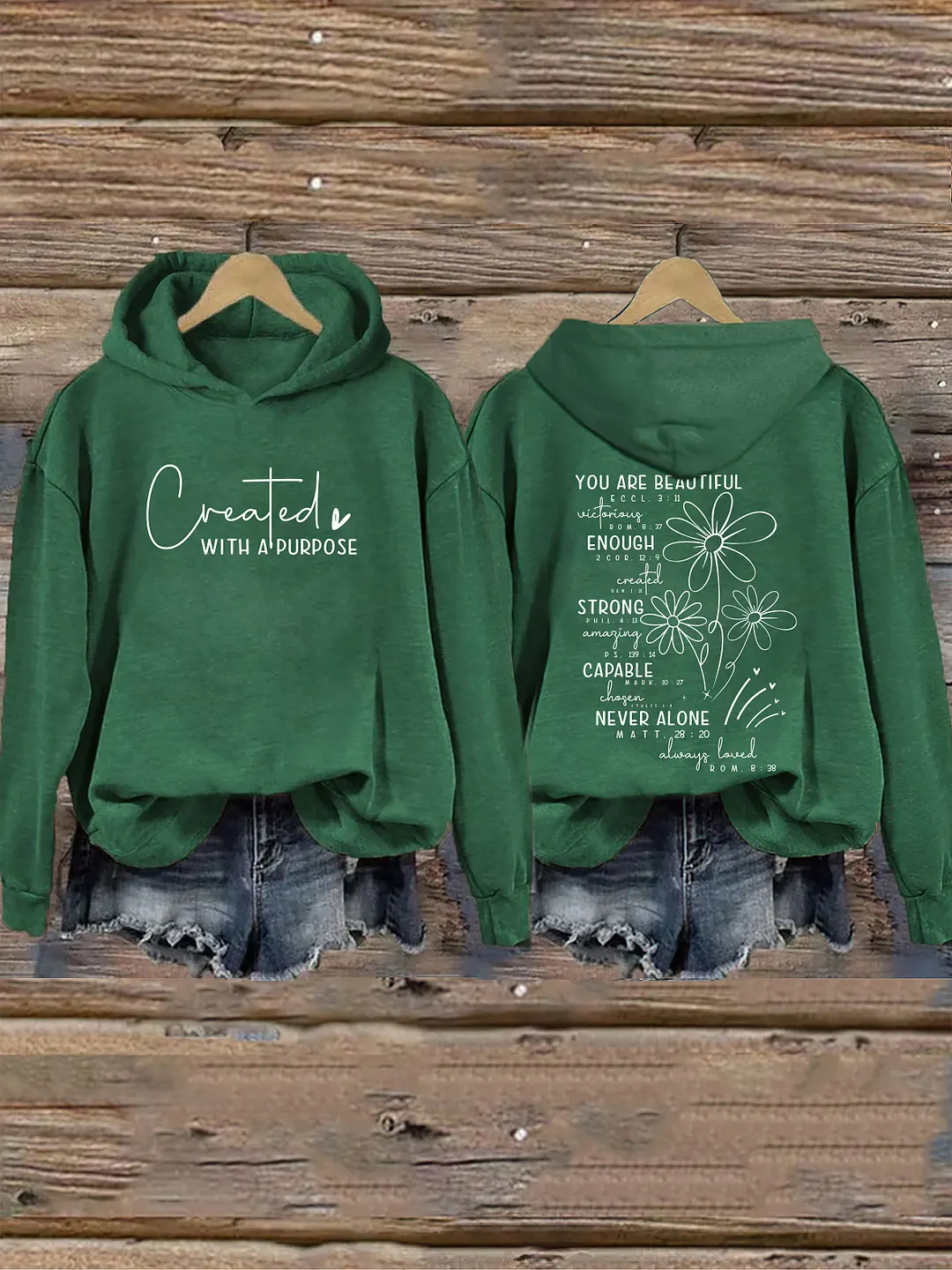 Created With A Purpose Hoodie