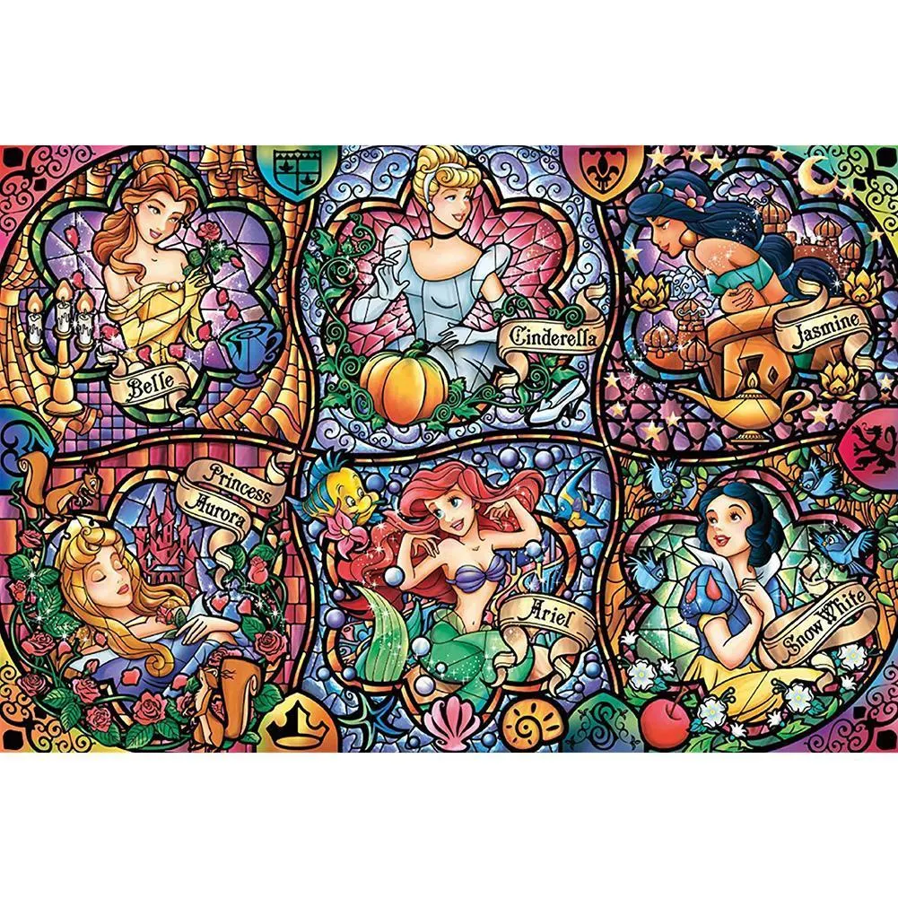 Princess-Full Round Diamond Painting(37*55cm)