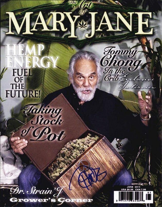 Tommy Chong authentic signed celebrity 8x10 Photo Poster painting W/Cert Autographed D34