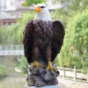 （BUY 2 FREE SHIPPING）Fiberglass Eagle Sculpture Eagle Simulation Ornaments Home Courtyard Roof Decoration