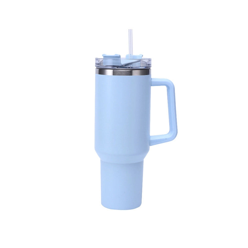 Casual Elegant Preppy Style Solid Color 201 Stainless Steel 304 Stainless Steel Pp Silicone Thermos Cup 1 Piece