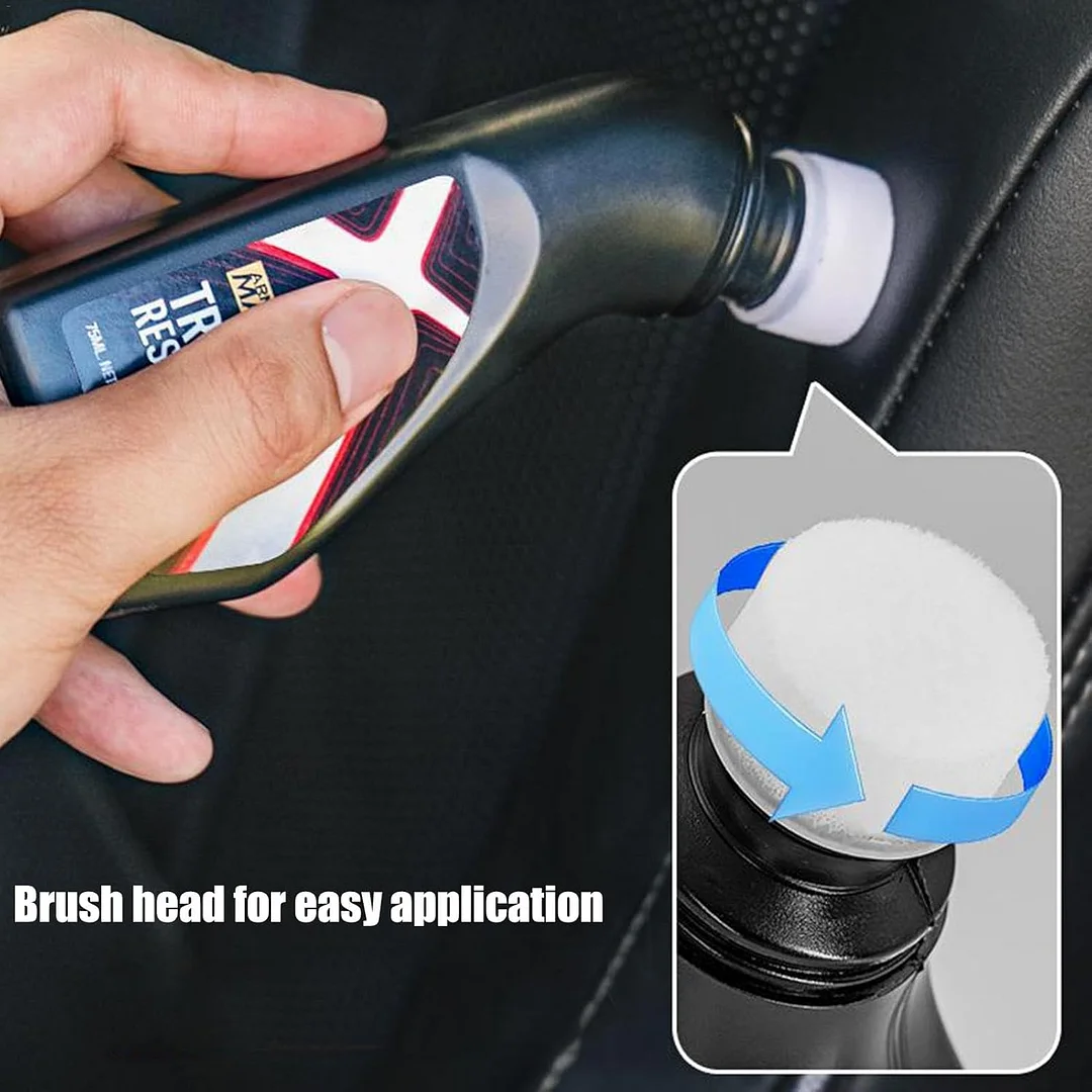 Auto Trim Restorer, Car Restorer Rubber Restorer, Car Detailing Paint Protectant, Black Trim Restorer Cleaning Agent, Revitalizing Agent Cleaning Supplies