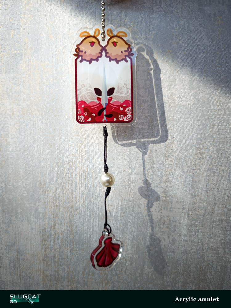 Hollow Knight Silksong Hornet Amulet Acrylic