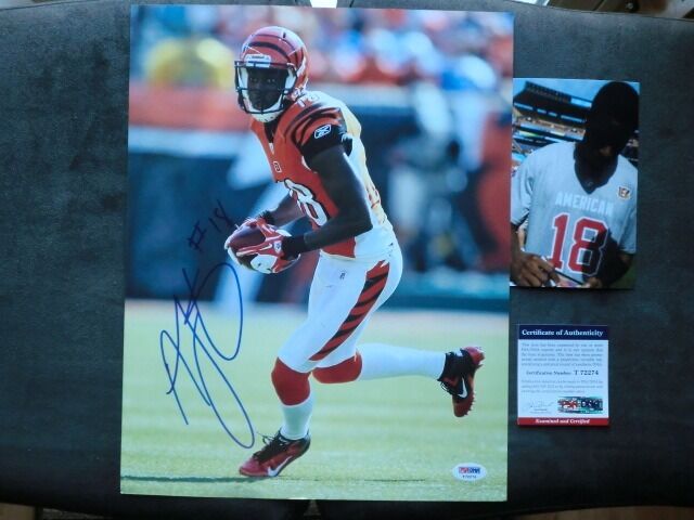 AJ A.J. Green Hot! signed autographed Bengals 11x14 Photo Poster painting PSA/DNA cert PROOF!!