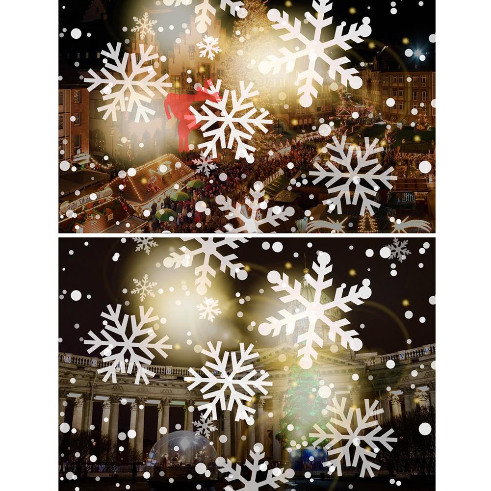 

Snowflake Pattern LED Projector Lights Holiday Party Decor Night Lamp (EU), 501 Original