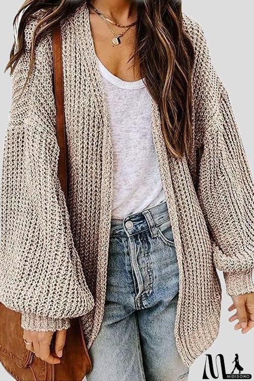 MidiSono - Open Front Classical Cardigan