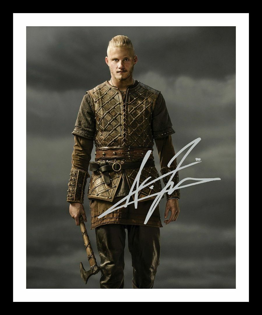 Alexander Ludwig - Vikings Autograph Signed & Framed Photo Poster painting