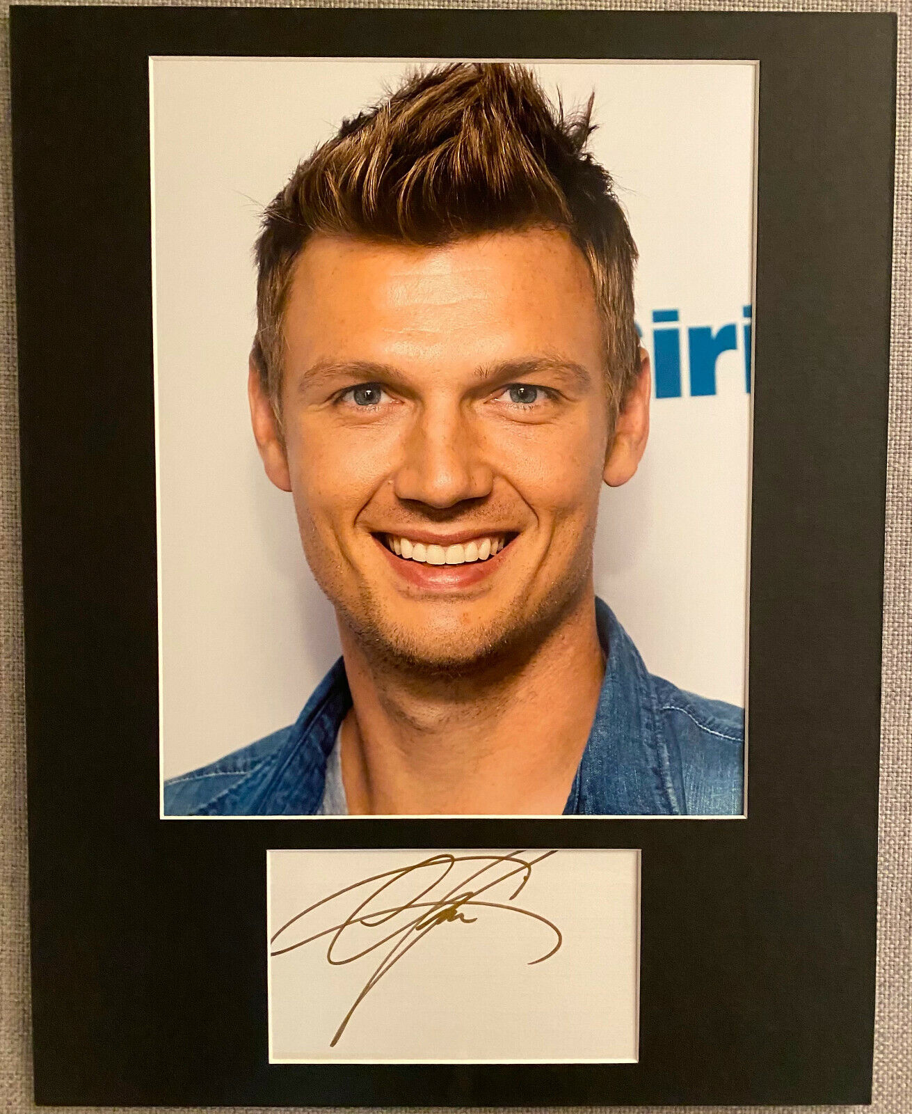 Backstreet Boys Nick Carter Signed Autograph Photo Poster painting Display - Authentic, BSB