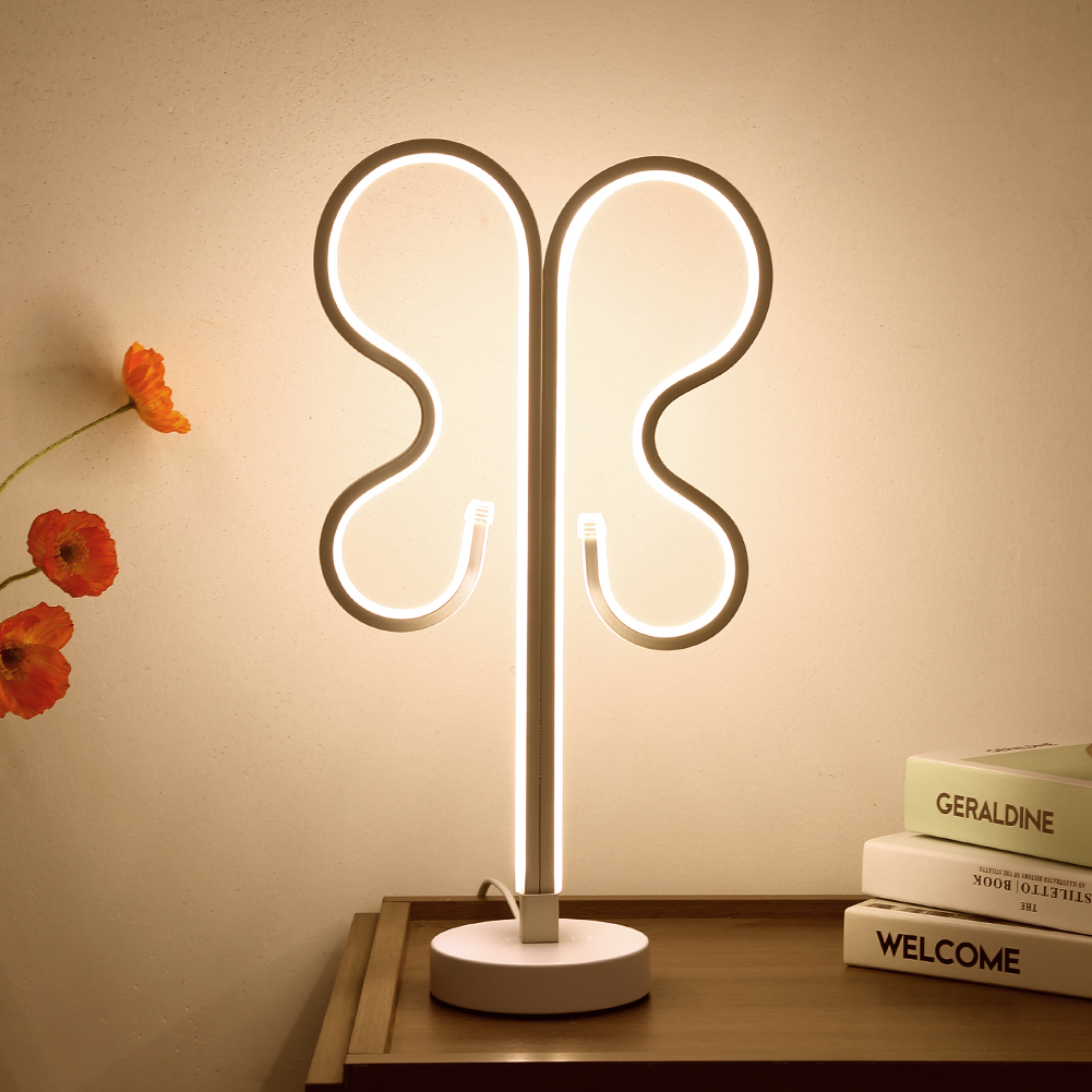 

LED Modern Spiral Acrylic Curved Strip Design-Night Light, Warm light, 501 Original