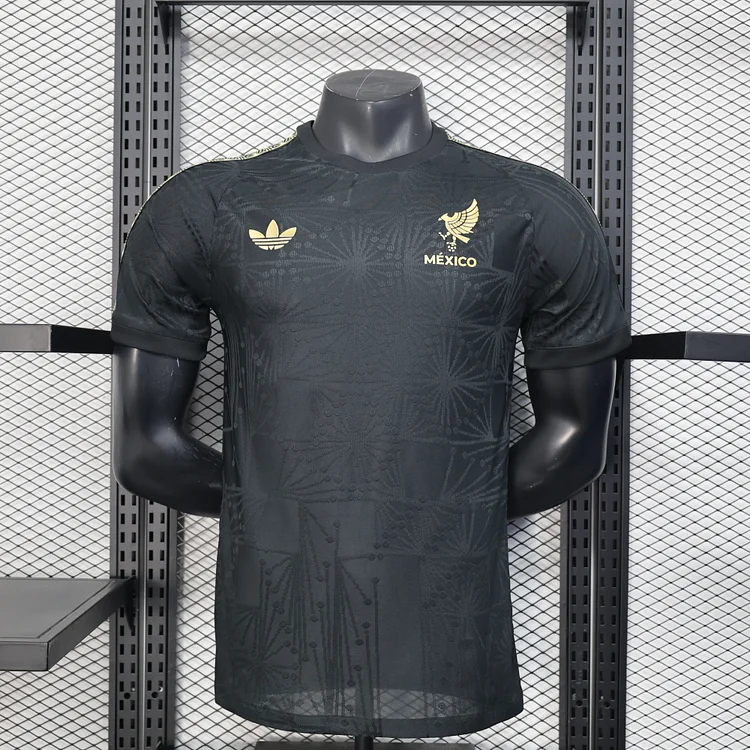 Player 25/26 Mexico Gold Cup Black Special Edition Football Jersey