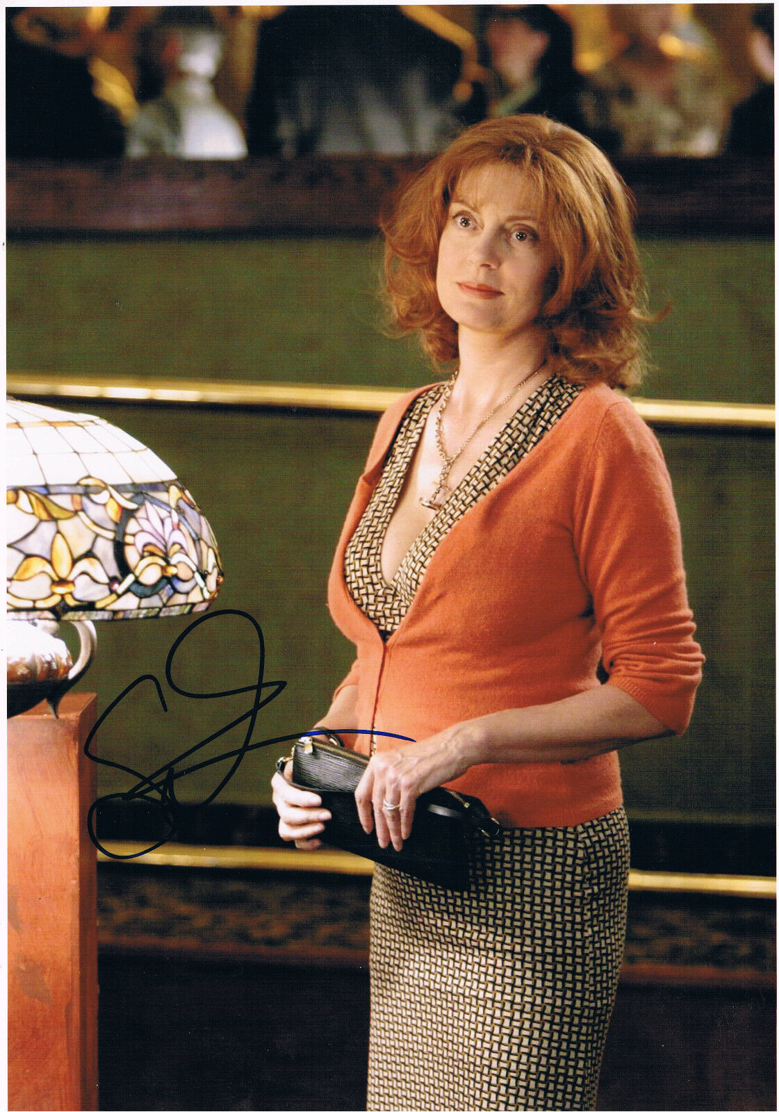 Susan Sarandon 1946- genuine autograph Photo Poster painting 8x12