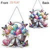 Easter 2D Flat DIY Hanging Diamond Art Ornament Home Window Pendant (Easter Egg)