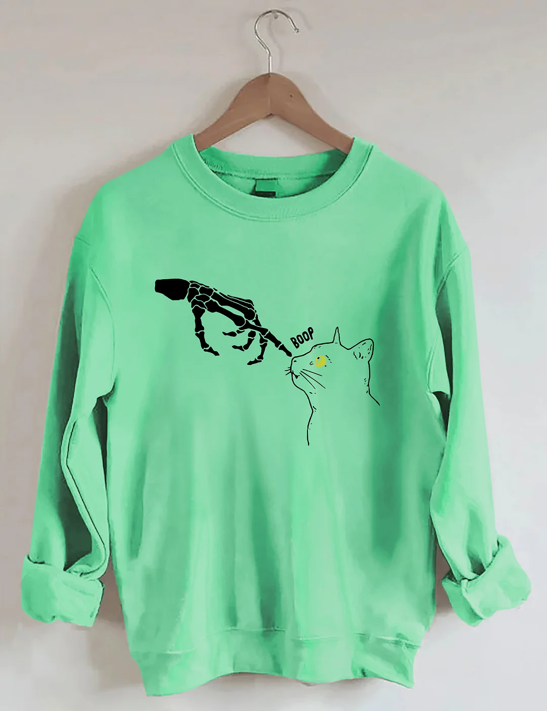 Skeleton Cat Sweatshirt