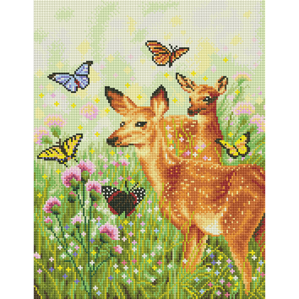 

Little Deer - Square Drill Diamond Painting - 40*50CM, 501 Original